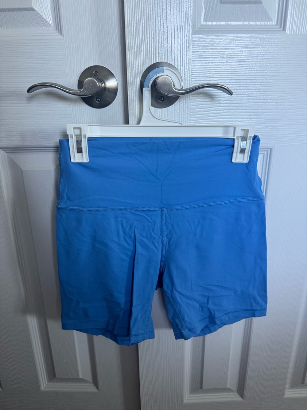 lululemon athletica Bright Blue High-Rise Athletic Shorts 6’